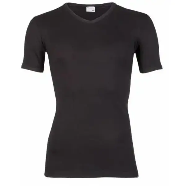Beeren heren ondershirt V-hals - Korte mouw M3000 - 100% katoen slim fit T-shirt - Ronde hals