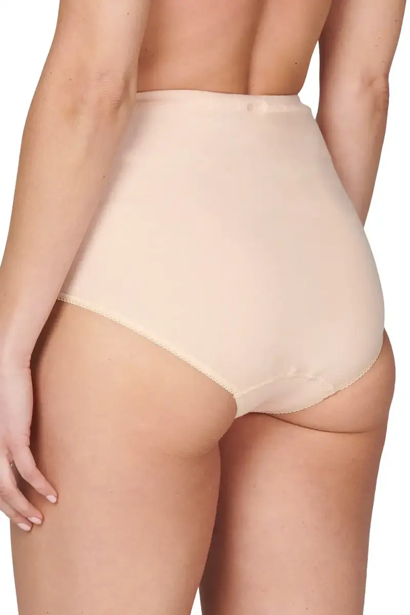 Beeren 2-pak Julia taille slip met badstof kruisje "Softly" - Hoge Katoenen dames onderbroek - Oma ondergoed Beeren 2-pak Julia taille slip met badstof kruisje "Softly" - Hoge Katoenen dames onderbroek - Oma ondergoed