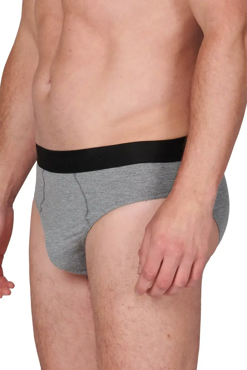 Entex heren slip - Elastisch katoen heren onderbroek - Elastische band