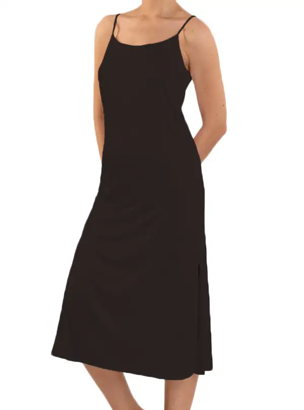 Nina von C onderjurk extra lang 120CM - Viscose Antistatische neglige