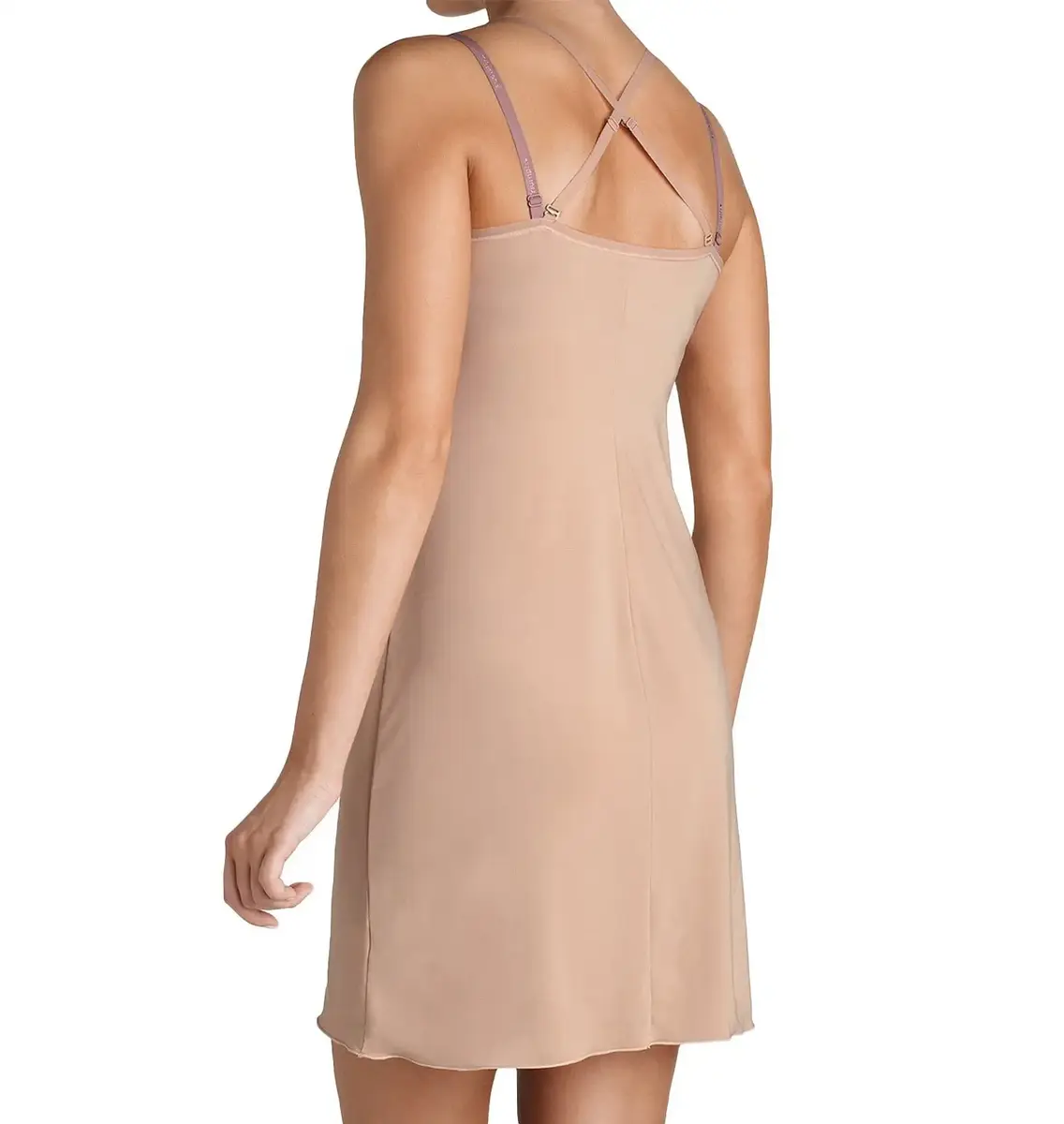 Triumph korte onderjurk - Body make Up - Gladde strakke onderjurk microfiber Triumph korte onderjurk - Body make Up - Gladde strakke onderjurk microfiber