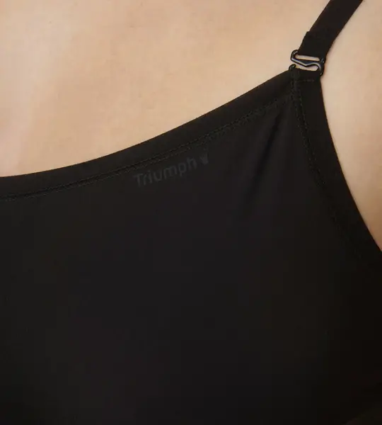 Triumph korte onderjurk - Body make Up - Gladde strakke onderjurk microfiber Triumph korte onderjurk - Body make Up - Gladde strakke onderjurk microfiber