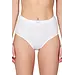 Racky ondergoed dames Taille slip - Betaalbare hoge dames onderbroek katoen - Wit