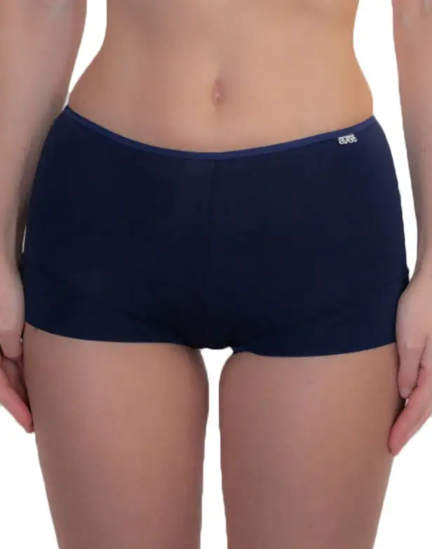 Avet 3844 dames boxershort microfiber - Dames polyamide hoge onderbroek - Badstof kruisje - Avet ondergoed