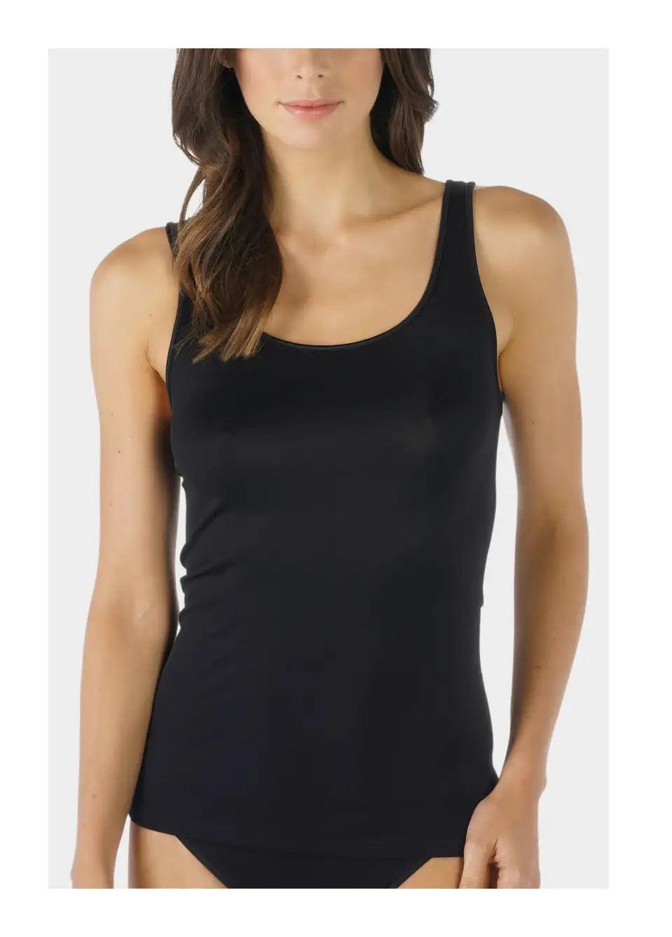 Mey Emotion - Viscose dames hemd brede band - Vrouwen singlet - Naadloos comfortabel onderhemd