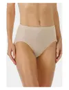 Mey Emotion - dames taille slip viscose - Comfortabele hoge dames onderbroek - Katoenen kruisje