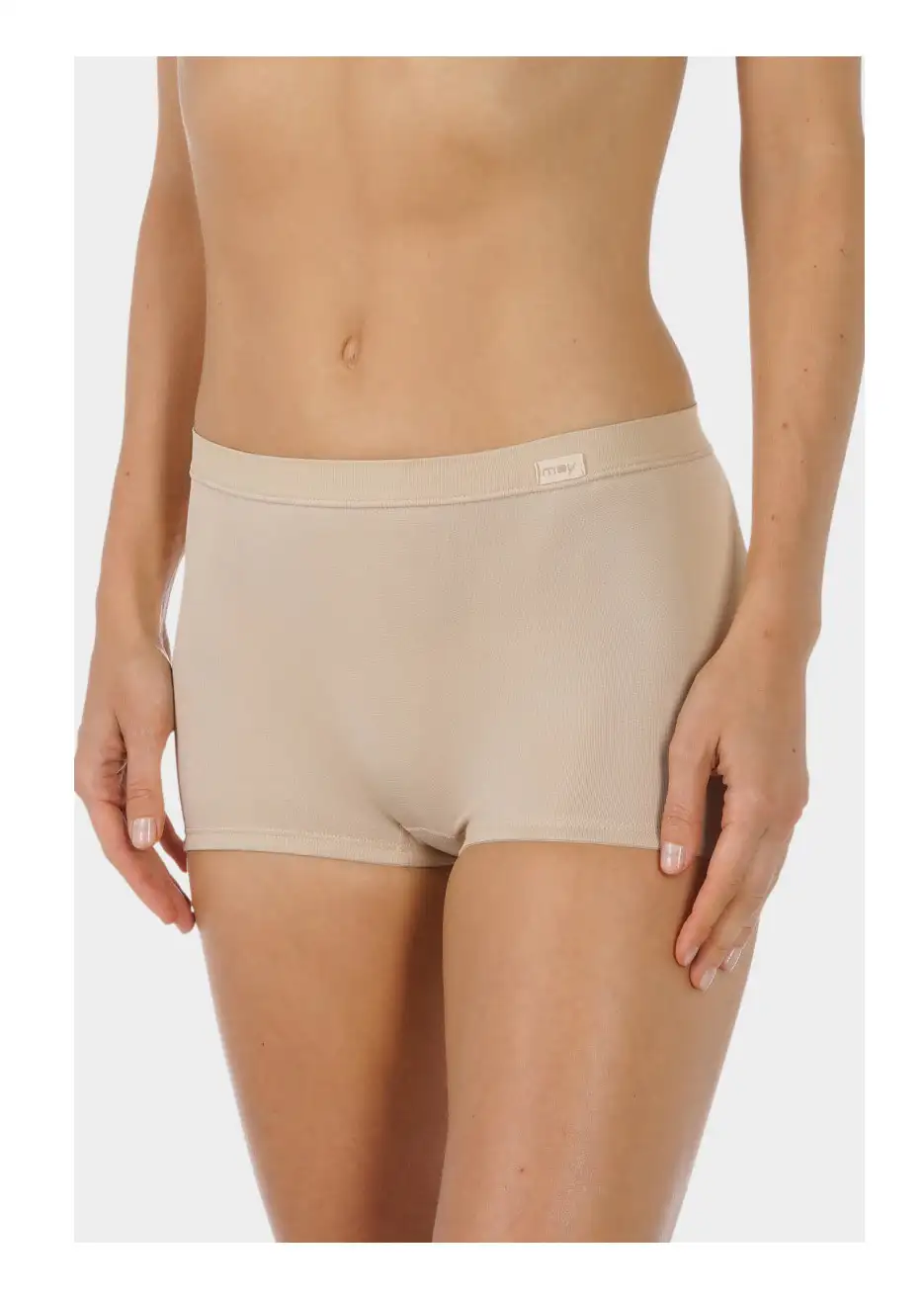 Mey Emotion dames boxershort - Mey ondergoed vrouwen - Naadloze dames onderbroek - Katoenen kruisje