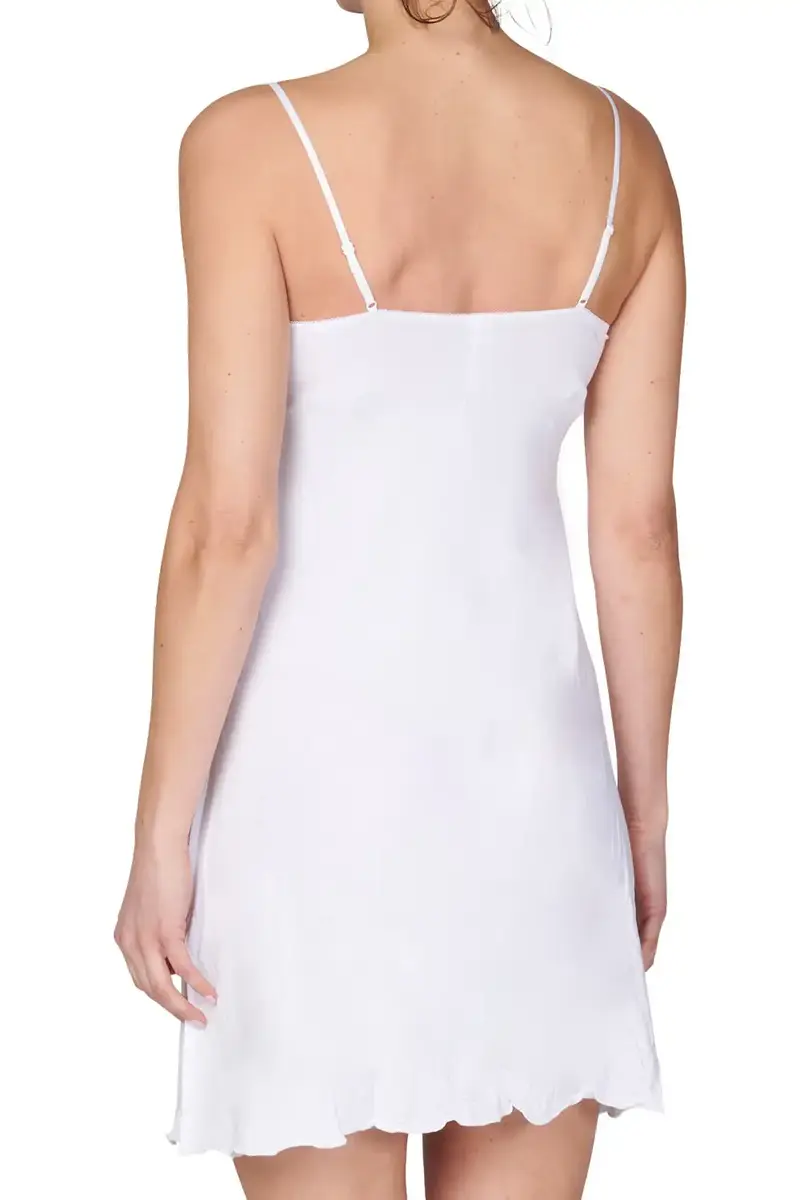 Nina von C onderjurk / Slipdress Kant 90CM Modal - Gladde neglige - Antistatisch
