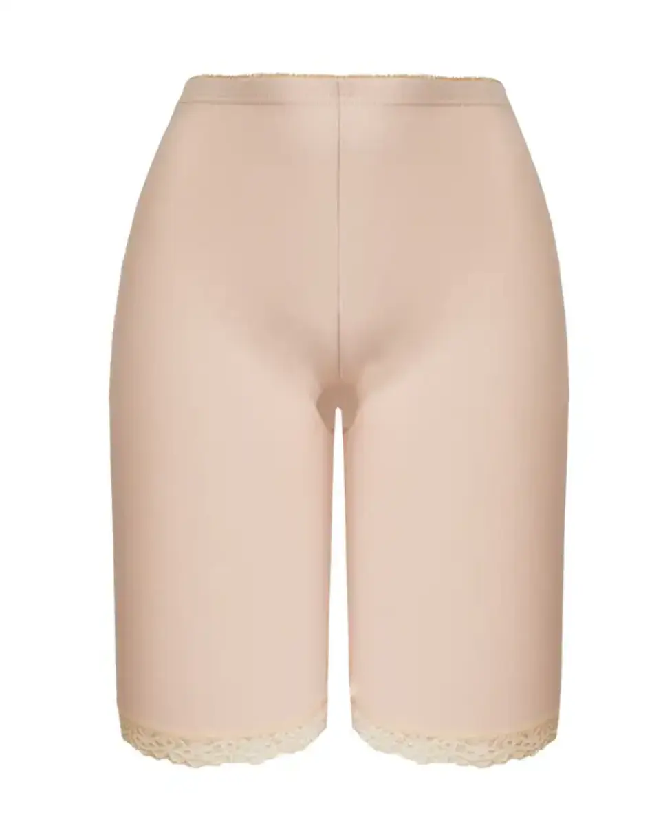 Fine Woman dames boxershort met lang pijpje - Katoenen slip met lange pijpjes