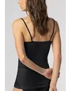Mey Emotion dames smal bandje hemd met kant - Naadloos viscose Onderhemd spaghetti bandjes