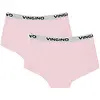 Vingino 2-Pack meisjes boxershorts 72301 - Roze