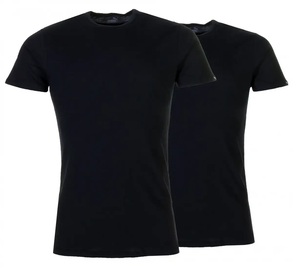 Puma ondershirts heren 2-pack basic - ronde hals - Slim fit heren T-shirt katoen Puma ondershirts heren 2-pack basic - ronde hals - Slim fit heren T-shirt katoen