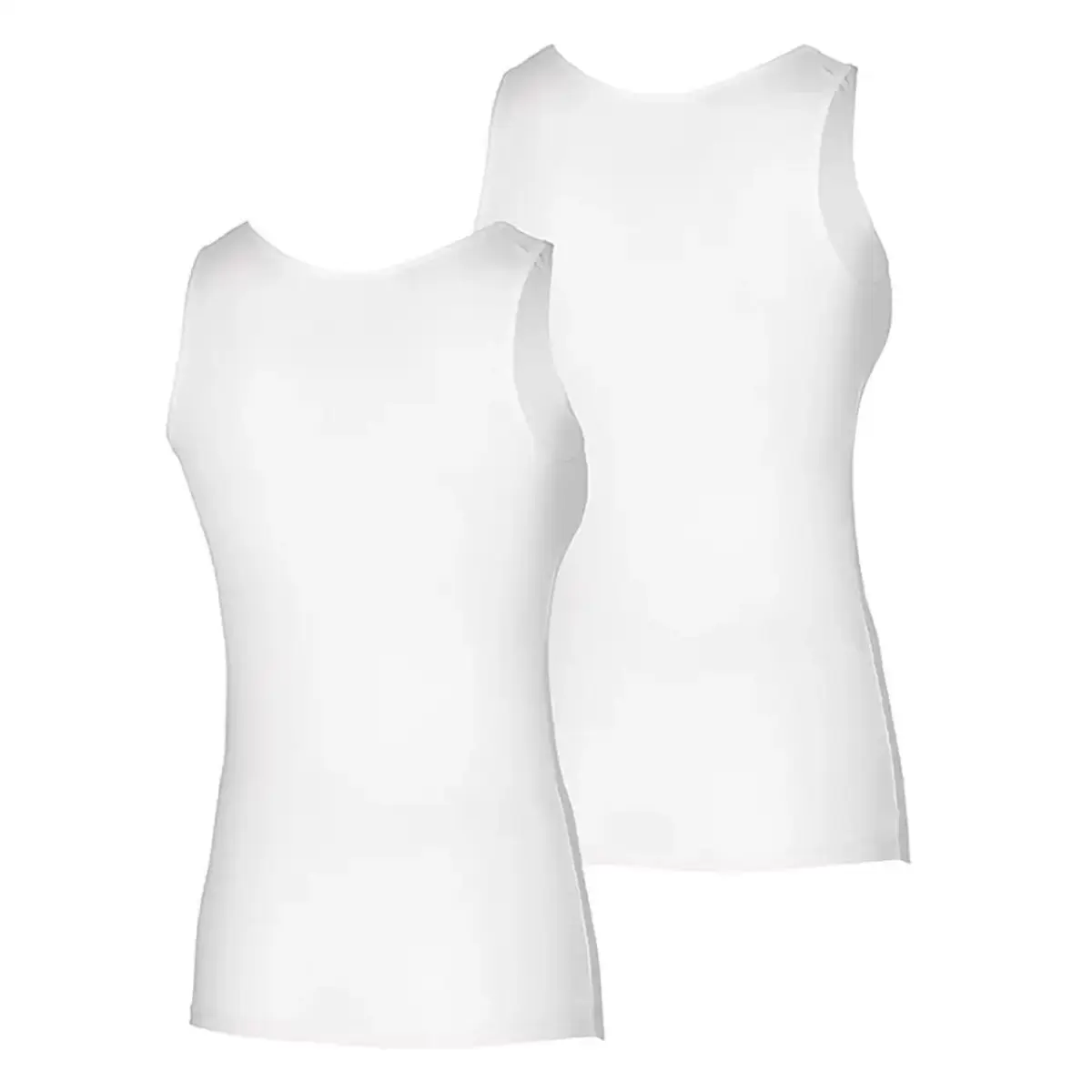 Apollo 2-pack dames hemden bamboe - Onderhemd ronde hals vrouwen - Singlet Apollo 2-pack dames hemden bamboe - Onderhemd ronde hals vrouwen - Singlet