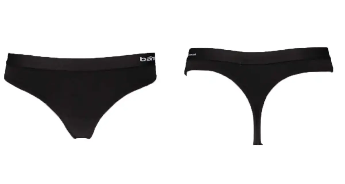 Apollo 3-pack dames string bamboe - Duurzame strings - Elastische band