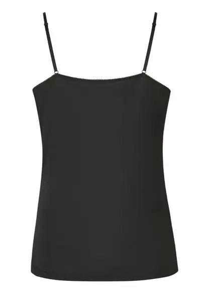 Nina von C dames hemd kant Modal spaghetti - Kanten Vrouwen onderhemd verstelbare bandjes - Nina von C dames hemd kant Modal spaghetti - Kanten Vrouwen onderhemd verstelbare bandjes -