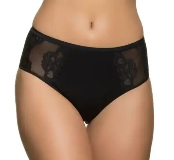 Nina von C kanten dames heup slip - Biologisch katoen - Duurzaam katoenen dames onderbroek Nina von C kanten dames heup slip - Biologisch katoen - Duurzaam katoenen dames onderbroek