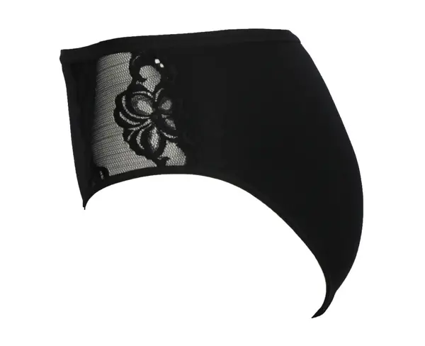 Nina von C kanten dames heup slip - Biologisch katoen - Duurzaam katoenen dames onderbroek Nina von C kanten dames heup slip - Biologisch katoen - Duurzaam katoenen dames onderbroek