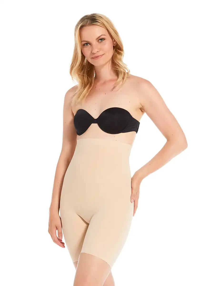 Magic hoge corrigerende naadloze boxer Hi-Bermuda - Buik corrigerende shapewear Magic hoge corrigerende naadloze boxer Hi-Bermuda - Buik corrigerende shapewear