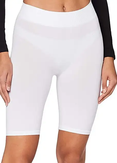 Pieces korte legging dames - Biker Short - London - Broekje voor onder jurk - Microfiber boxershort lange pijpjes - Tegen schurende benen