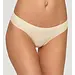 Pieces 2-Pack dames high leg lips - Rib - Creme