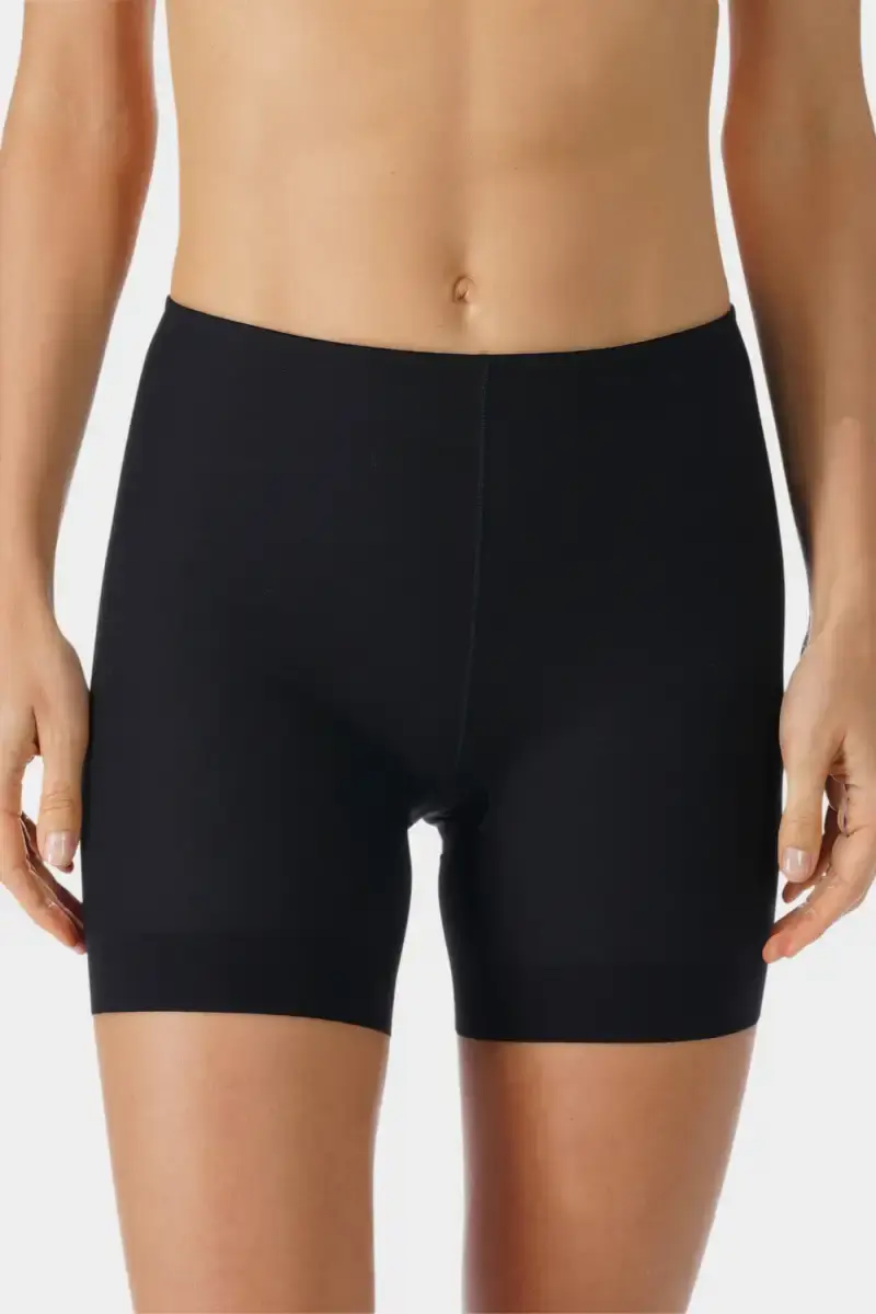 Mey Corrigerende boxershort - Daily Shape Nova Retro - katoenen shapewear boxershort - Zwart - Huidskleur