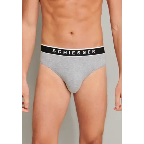 Schiesser 3-pack heren Rio slip 95/5 - Biologisch katoen Schiesser 3-pack heren Rio slip 95/5 - Biologisch katoen