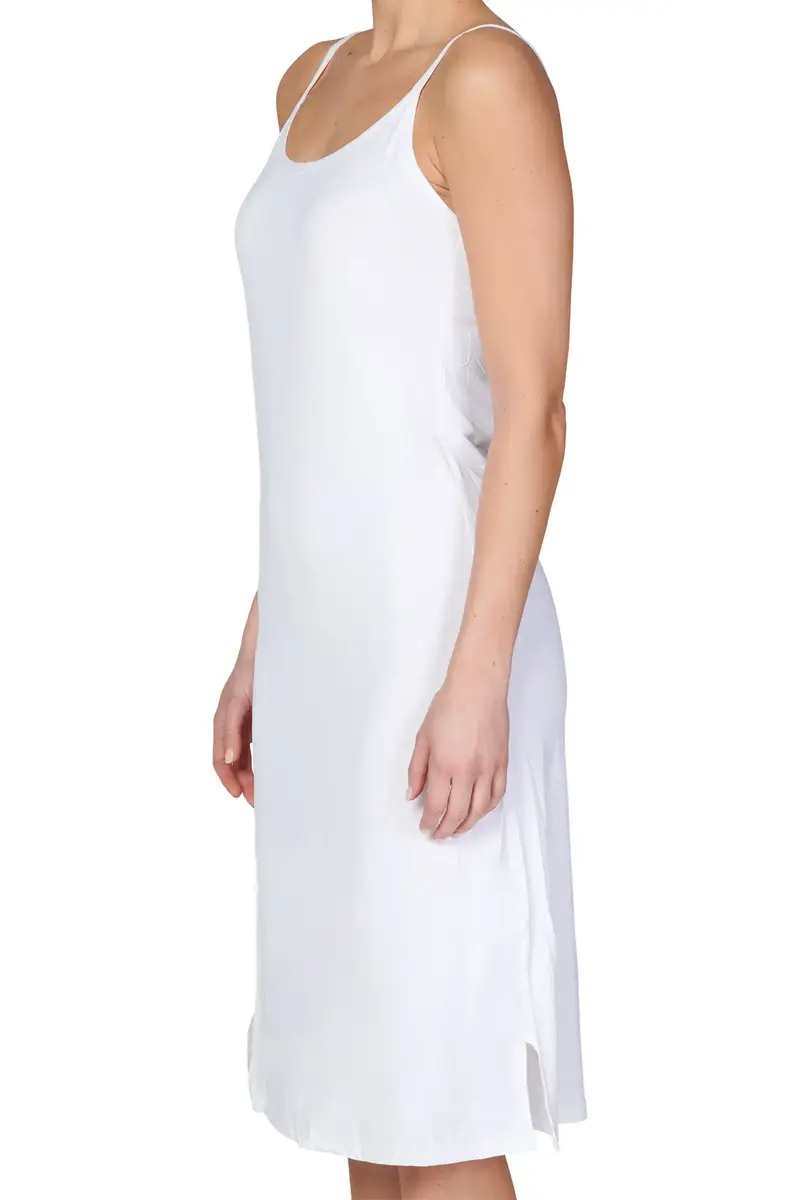 Gaubert Onderjurk Extra lang - Spaghetti bandjes - Lange neglige - Verstelbare bandjes