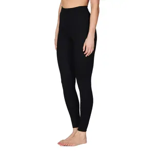 Ten Cate thermobroek dames - Legging pants - Warme winter thermolegging - Zwart - Wit