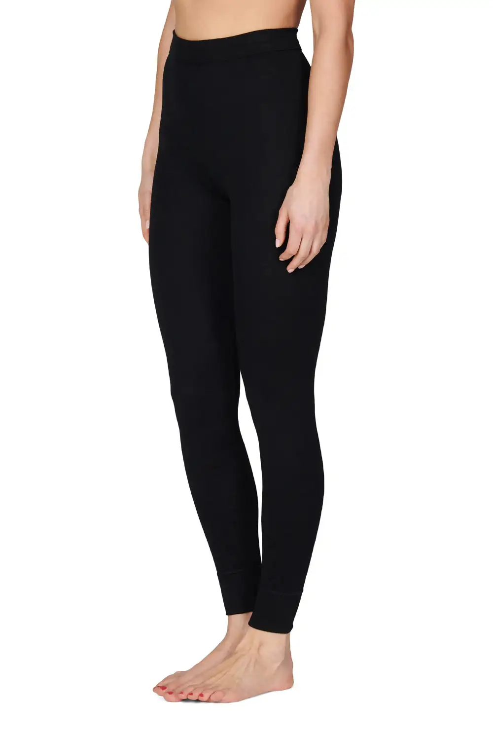 Ten Cate thermobroek dames - Legging pants - Warme winter thermolegging - Zwart - Wit
