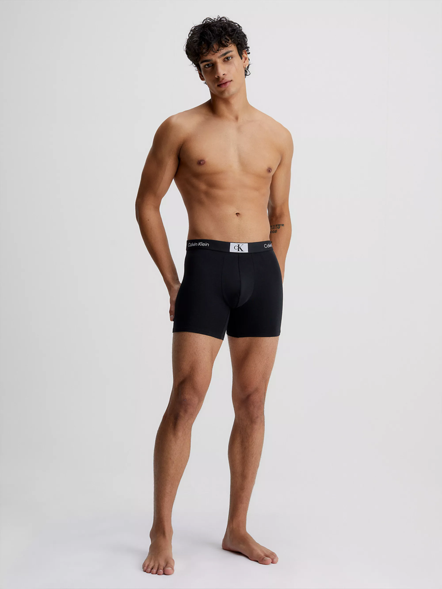 Calvin Klein 9-Pack Heren Boxershorts - Boxer Brief Black CK96 - Multipack katoenen heren onderbroeken - Mannen ondergoed