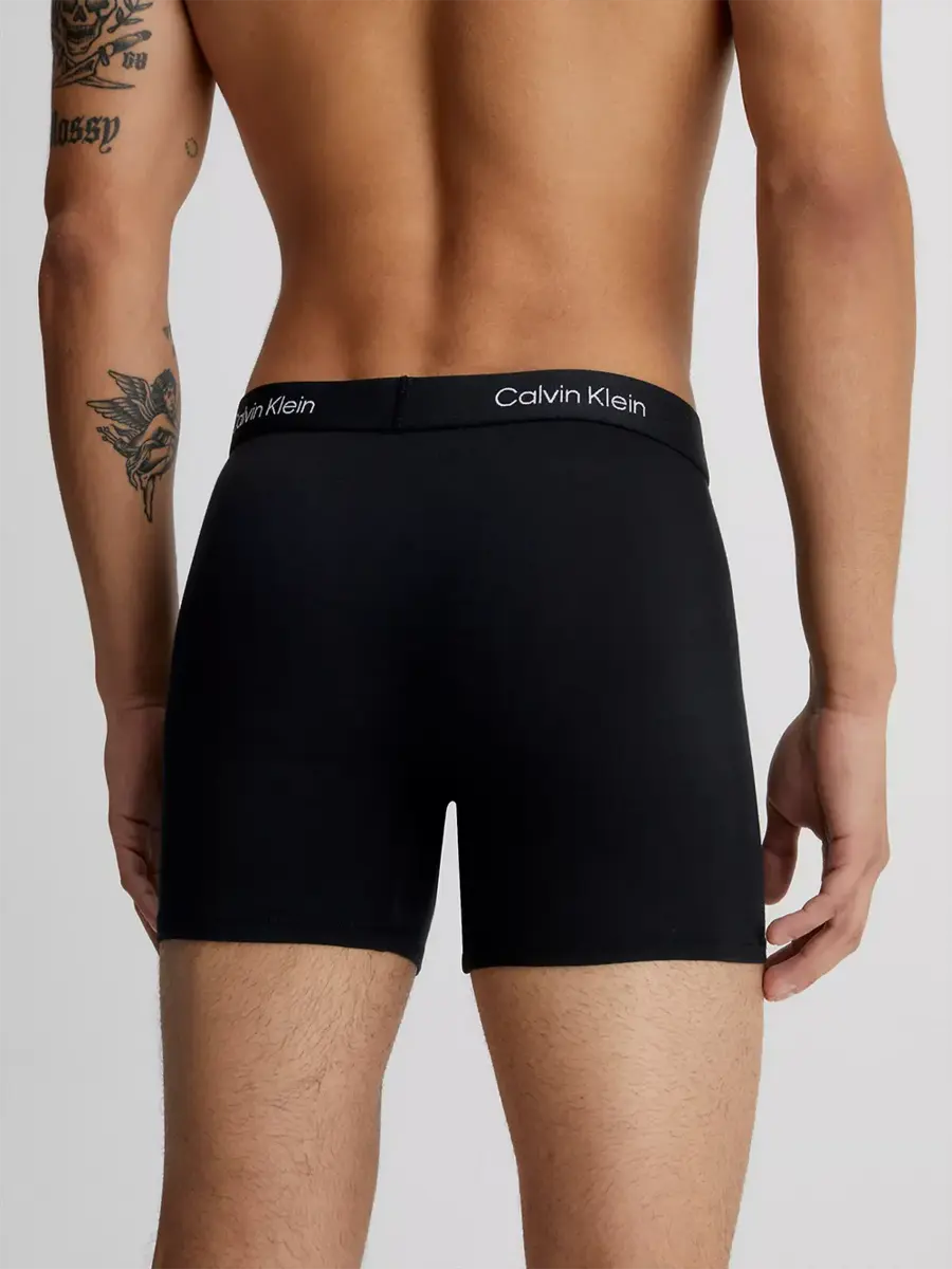 Calvin Klein 9-Pack Heren Boxershorts - Boxer Brief Black CK96 - Multipack katoenen heren onderbroeken - Mannen ondergoed