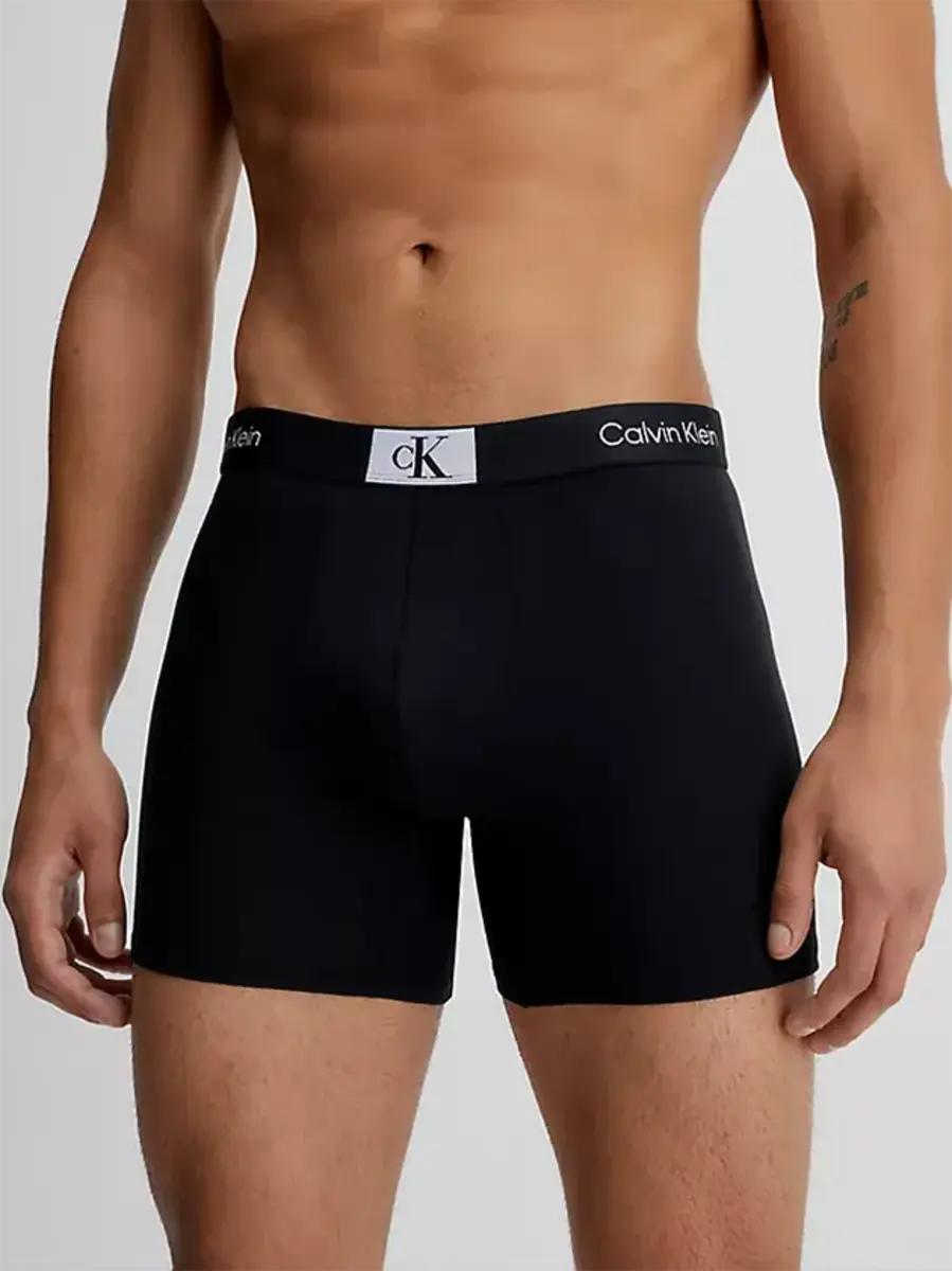 Calvin Klein 9-Pack Heren Boxershorts - Boxer Brief Black CK96 - Multipack katoenen heren onderbroeken - Mannen ondergoed