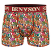 Benyson 5-pack - Heren boxershorts Viscose  - Autumn