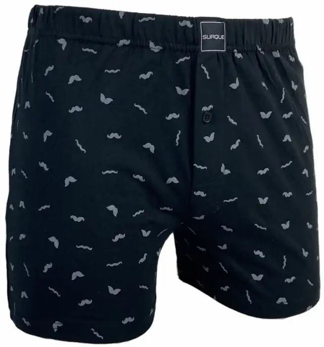 Suaque/Ginosanti heren boxershort wijd model Moustache