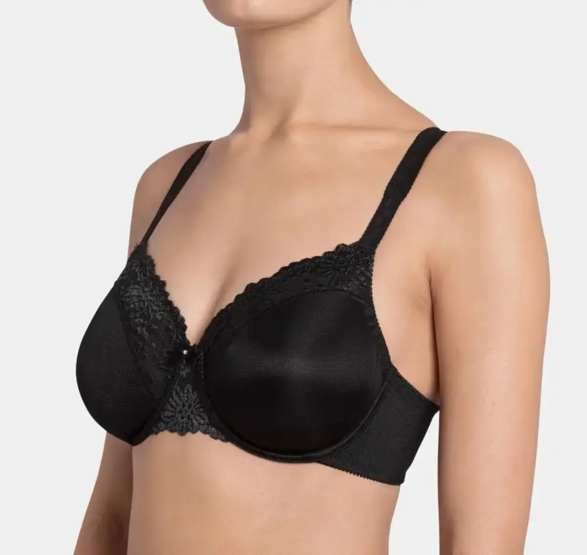 TRIUMPH BH Ladyform Soft W X - Minimizer Bh - Bh voor kleinere borsten - Zwart - Stevige bh