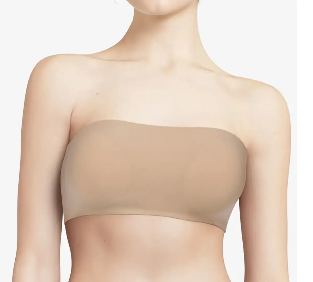 Chantelle naadloze Bandeau met vulling - Soft Stretch - Padded Bandeau bh - Anti slip