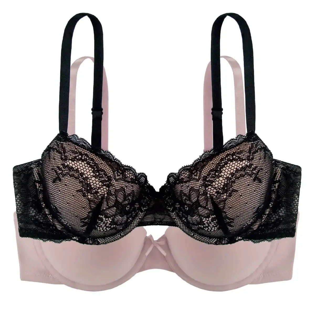 Dorina BH's 2-Pack Chloe - T-shirt BH - Licht gevuld - Multipack kanen Bh's - Goedkope maar goede bh