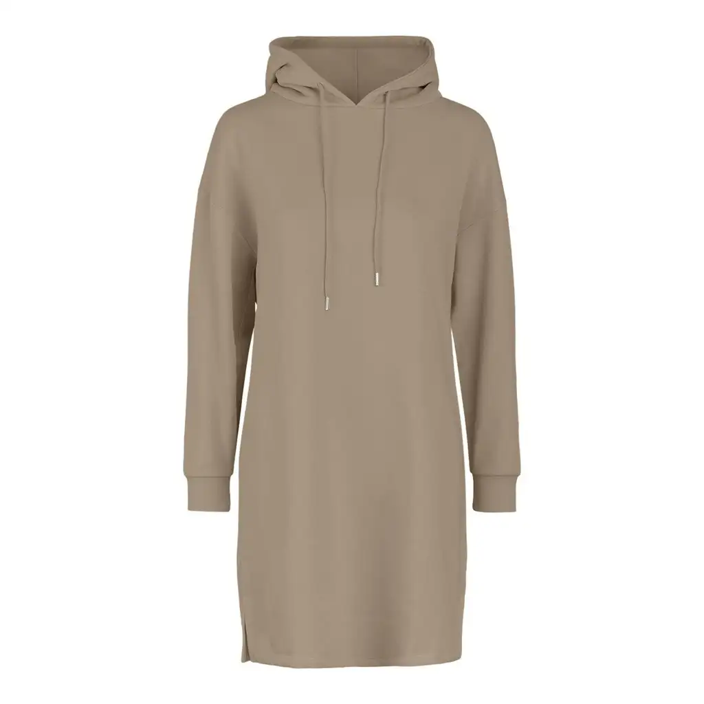 Pieces Sweat Dress - Loungewear Dress - Dik katoenen nachthemd - Jogging dress