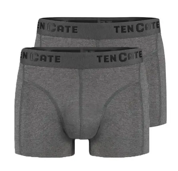 Ten Cate 2-Pack Basics Heren Shorty - 32321 - Comfortabele Heren boxershorts - Heren onderbroeken - Zwart, donkerblauw, grijs Ten Cate 2-Pack Basics Heren Shorty - 32321 - Comfortabele Heren boxershorts - Heren onderbroeken - Zwart, donkerblauw, grijs