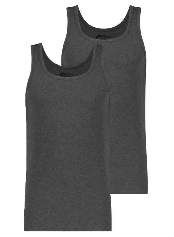 Ten Cate 2-Pack Basics Heren singlet - 32324 - Biologisch katoenen heren onderhemd / hemd heren