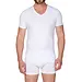 Ten Cate 2-Pack Heren T-Shirt V-hals - 32325 - Mannen ondershirts korte mouw - Elastisch biologisch katoen - Wit