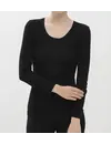 Mey dames thermo shirt Wol - Spencer - Lange mouw - Wollen thermo dames ondershirt ronde hals