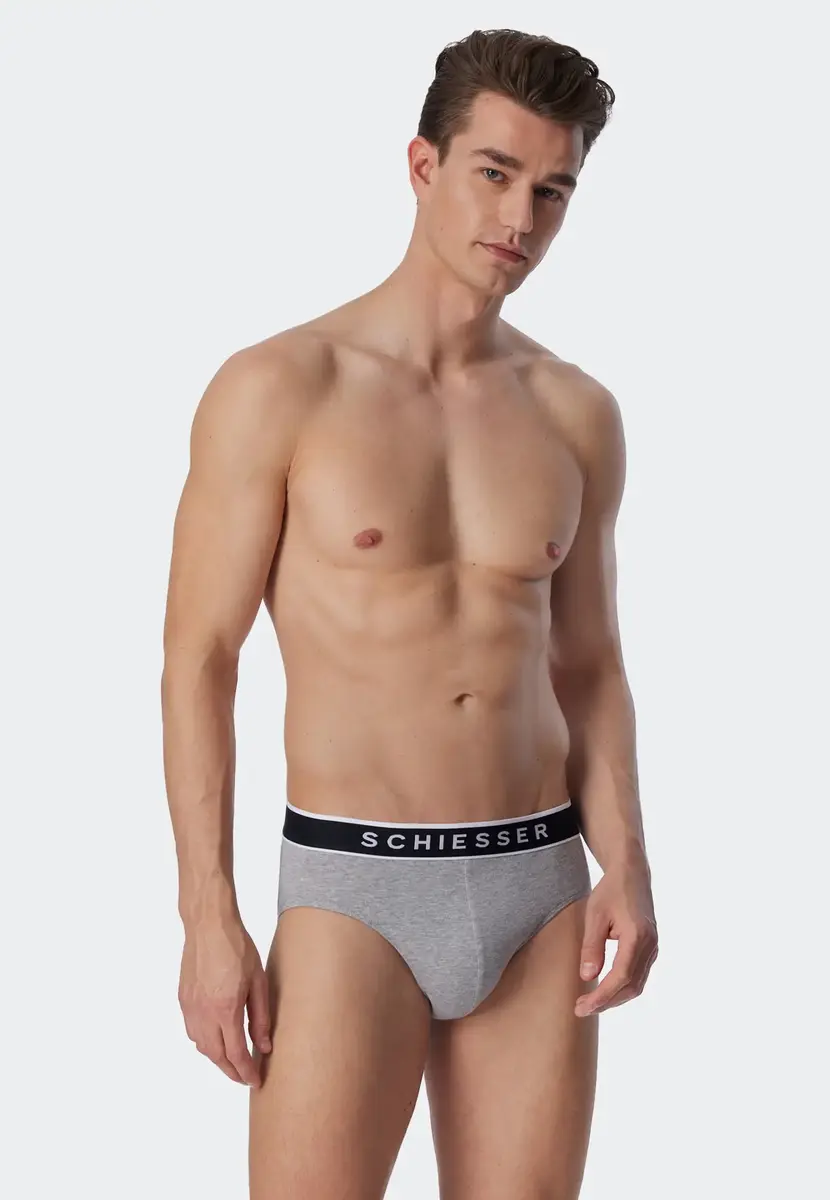 Schiesser 3-pack heren Rio slip 95/5 - Biologisch katoen - 179570 Schiesser 3-pack heren Rio slip 95/5 - Biologisch katoen - 179570