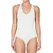 J&C corrigerende body dames - brede bandjes - Shapewear bodysuit - Wit - Huidskleur - Wit