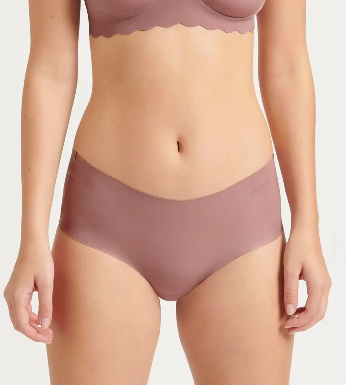 Sloggi dames Zero short Invisible - microfiber 2.0 - Onzichtbare naadloze boxershort - Katoenen kruisje