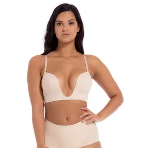 Magic BH Diepe decollete - V-Bra - Push up Bh - Strapless bh - Afneembare bandjes - Lage rug bh Magic BH Diepe decollete - V-Bra - Push up Bh - Strapless bh - Afneembare bandjes - Lage rug bh