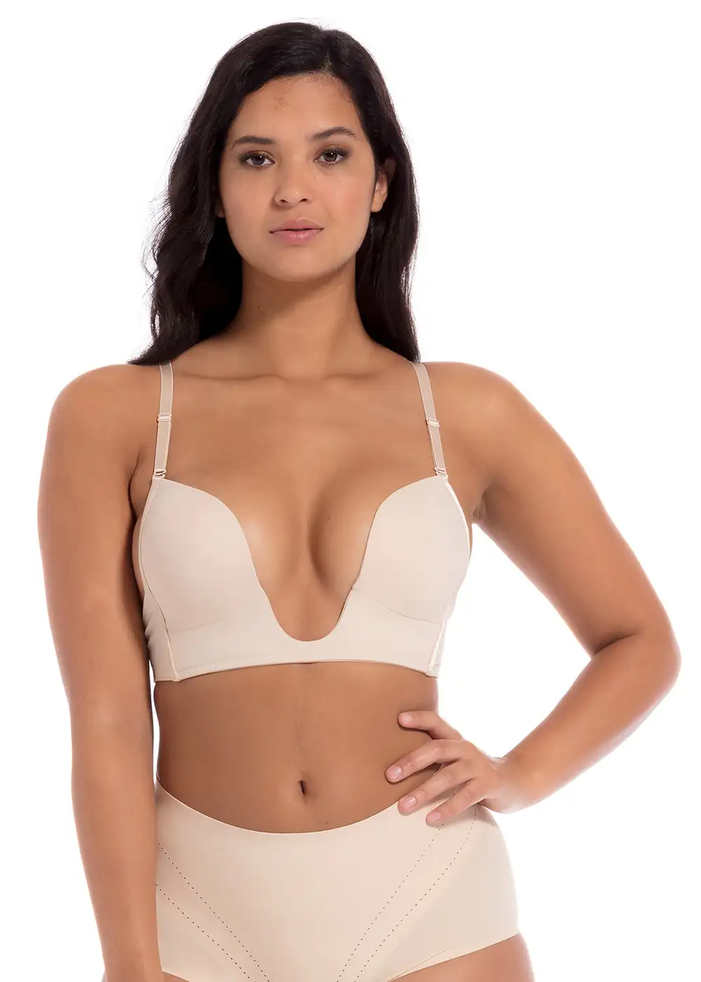 Magic BH Diepe decollete - V-Bra - Push up Bh - Strapless bh - Afneembare bandjes - Lage rug bh