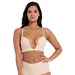 Magic BH Diepe decollete - V-Bra - Push up Bh - Strapless bh - Afneembare bandjes - Lage rug bh - Huidskleur