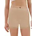 Fine Woman dames boxershort met kort pijpje - Elastisch katoenen kanten onderbroek - Huidkleur