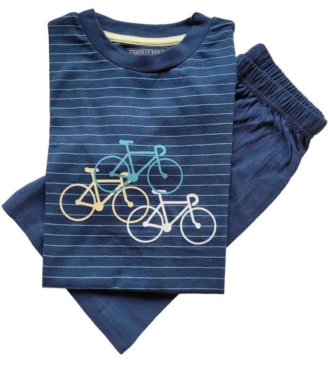 Outfitter jongens shortama - Wielrennen - Maat 128 Outfitter jongens shortama - Wielrennen - Maat 128